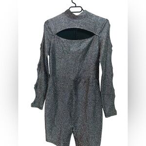 LONG-SLEEVED VELOUR UNITARD🖤